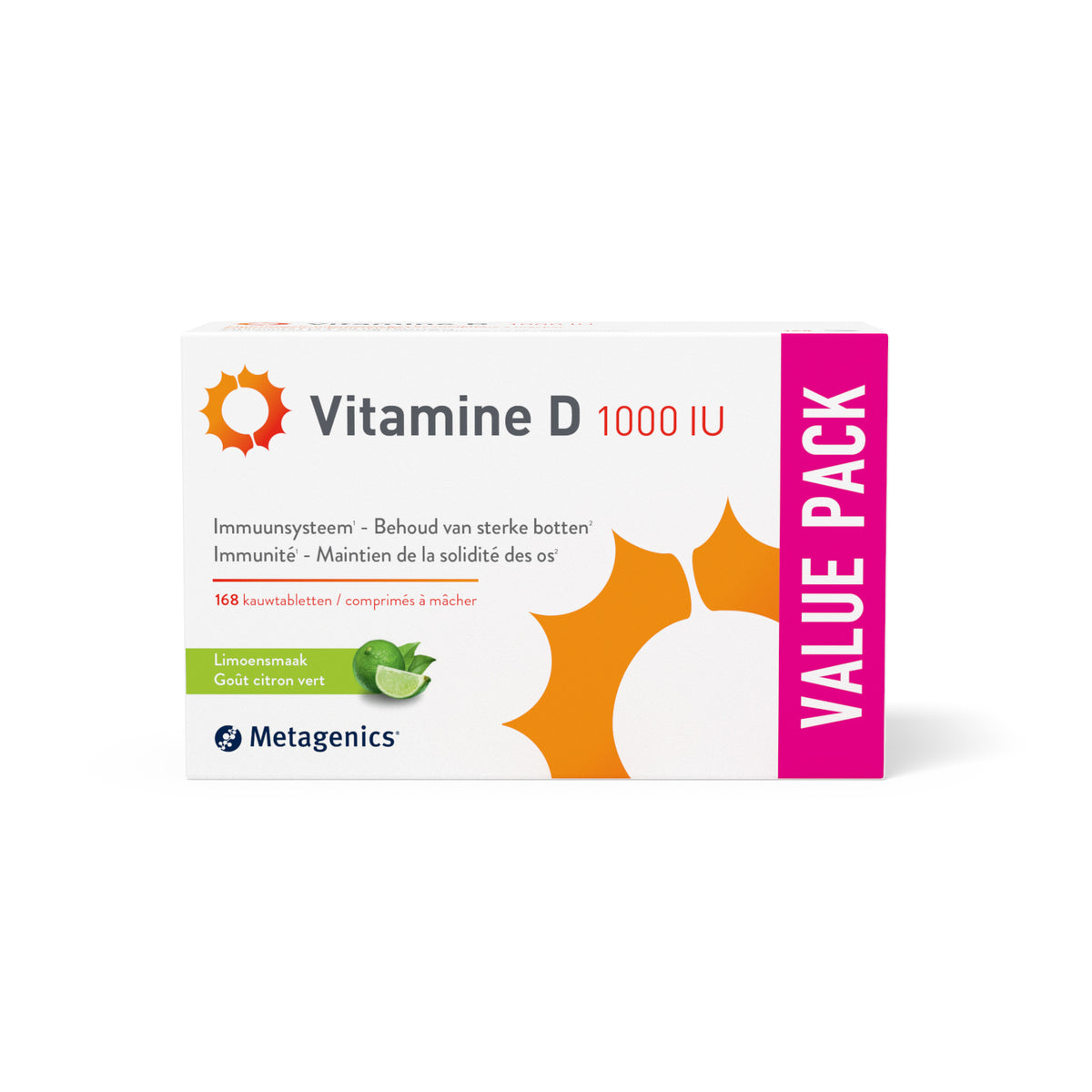 Vitamine D 1000 IU Kauwtabletten