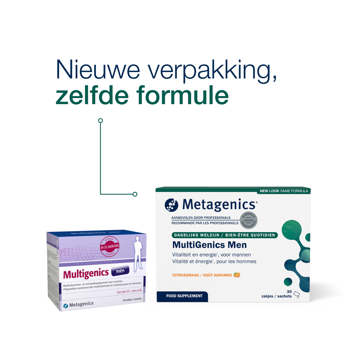 Multigenics Men 30 Zakjes