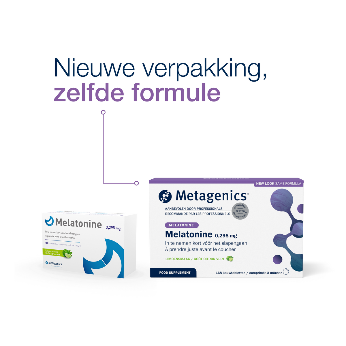 Melatonine 168 Kauwtabletten
