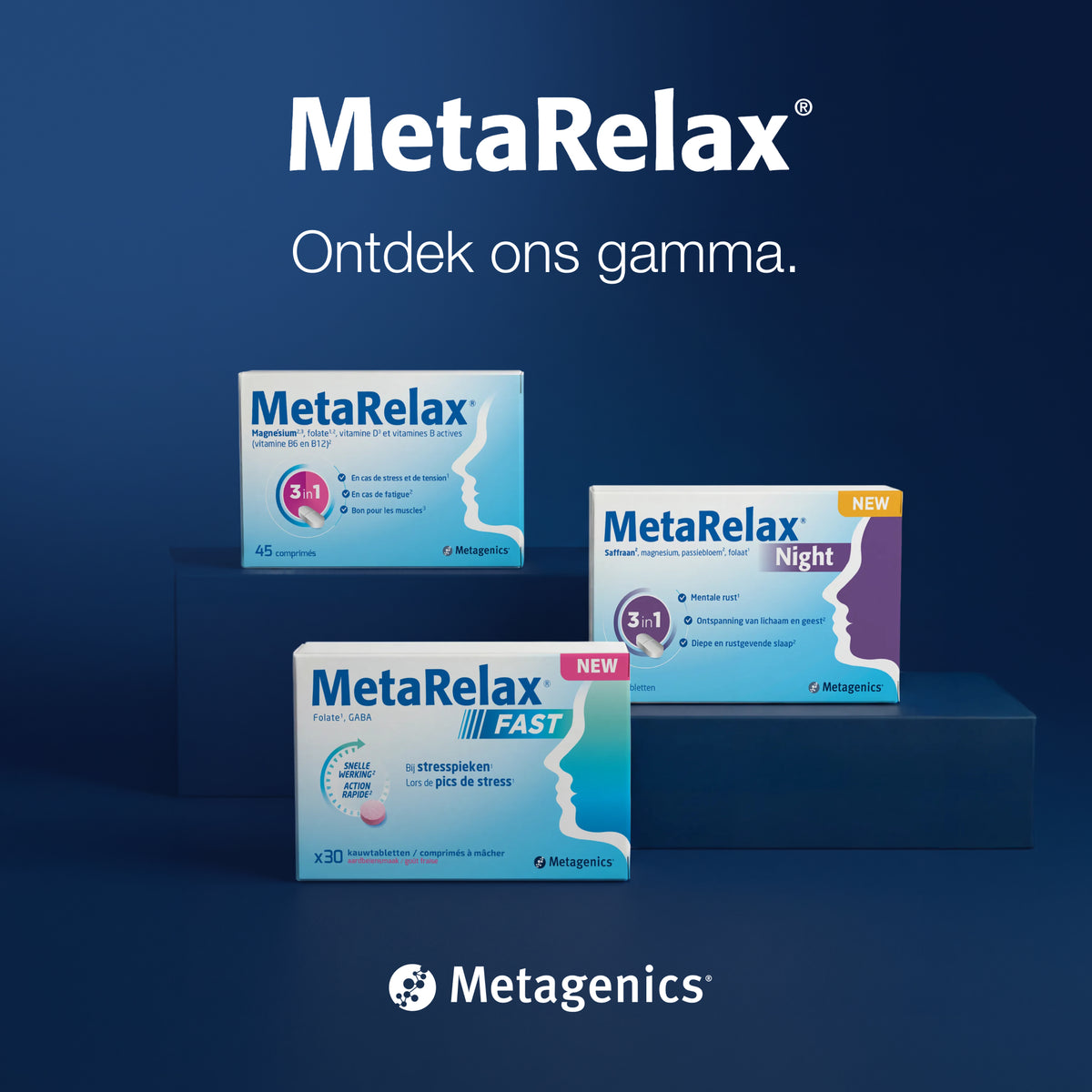MetaRelax Fast Kauwtabletten