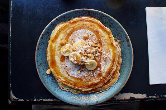 Recept - Amandelpannenkoeken als gezonde snack of ontbijt