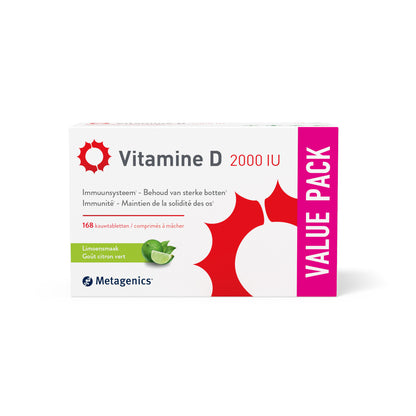 Vitamine D 2000 UI Comprimés à mâcher