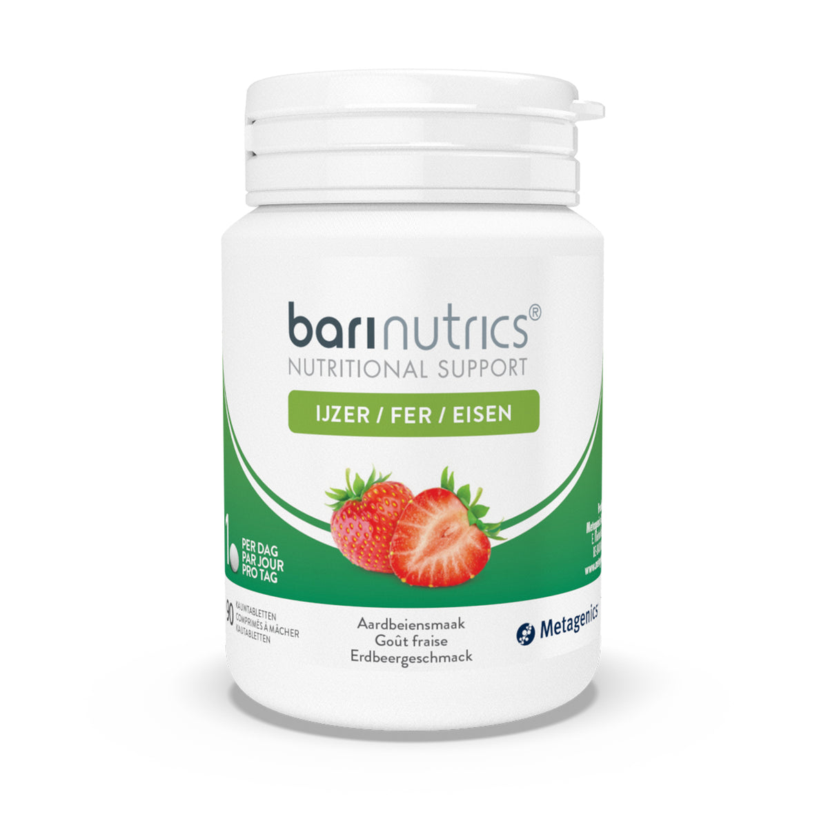 BariNutrics ijzer 90 Kauwtabletten