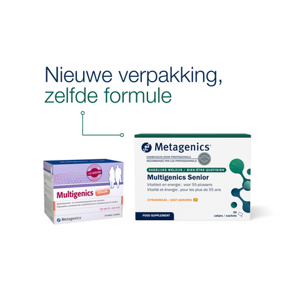 Multigenics Senior 30 Zakjes