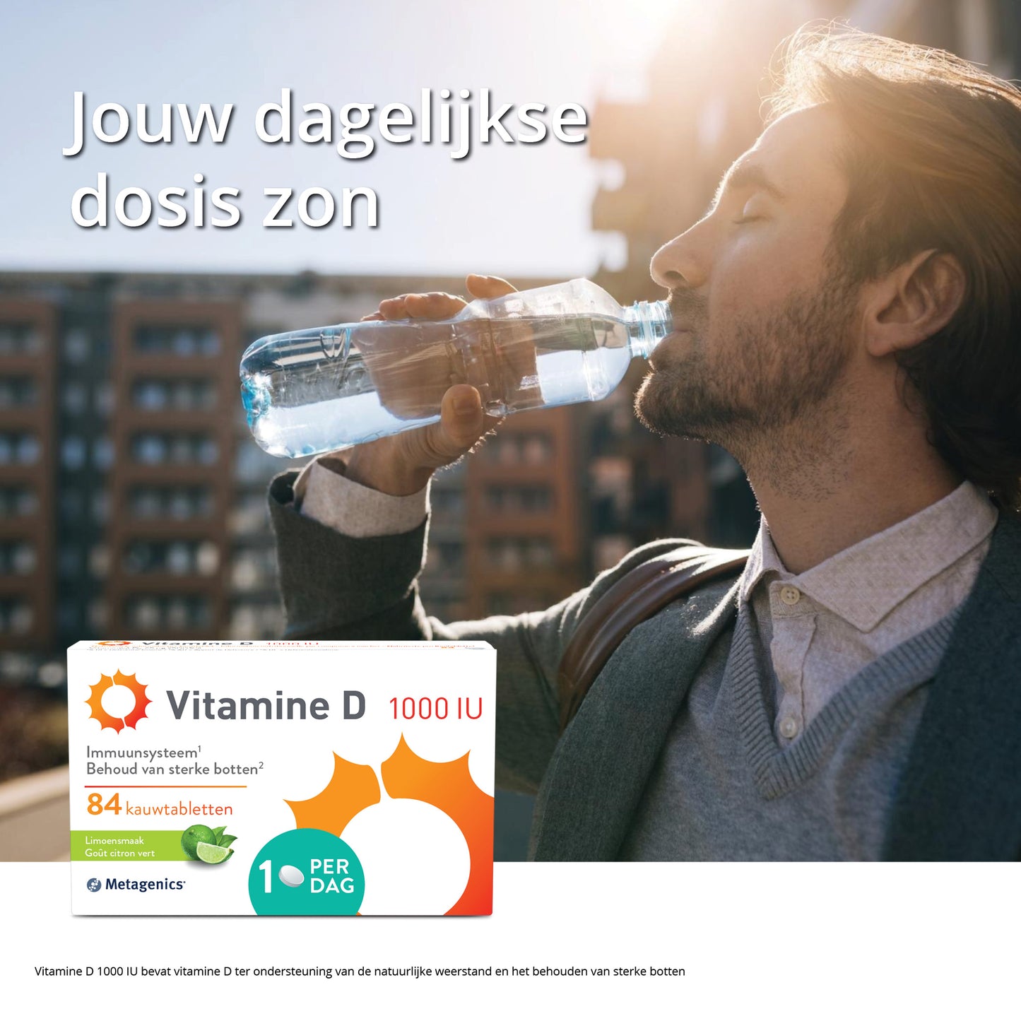 Vitamine D 1000 UI Comprimés à mâcher