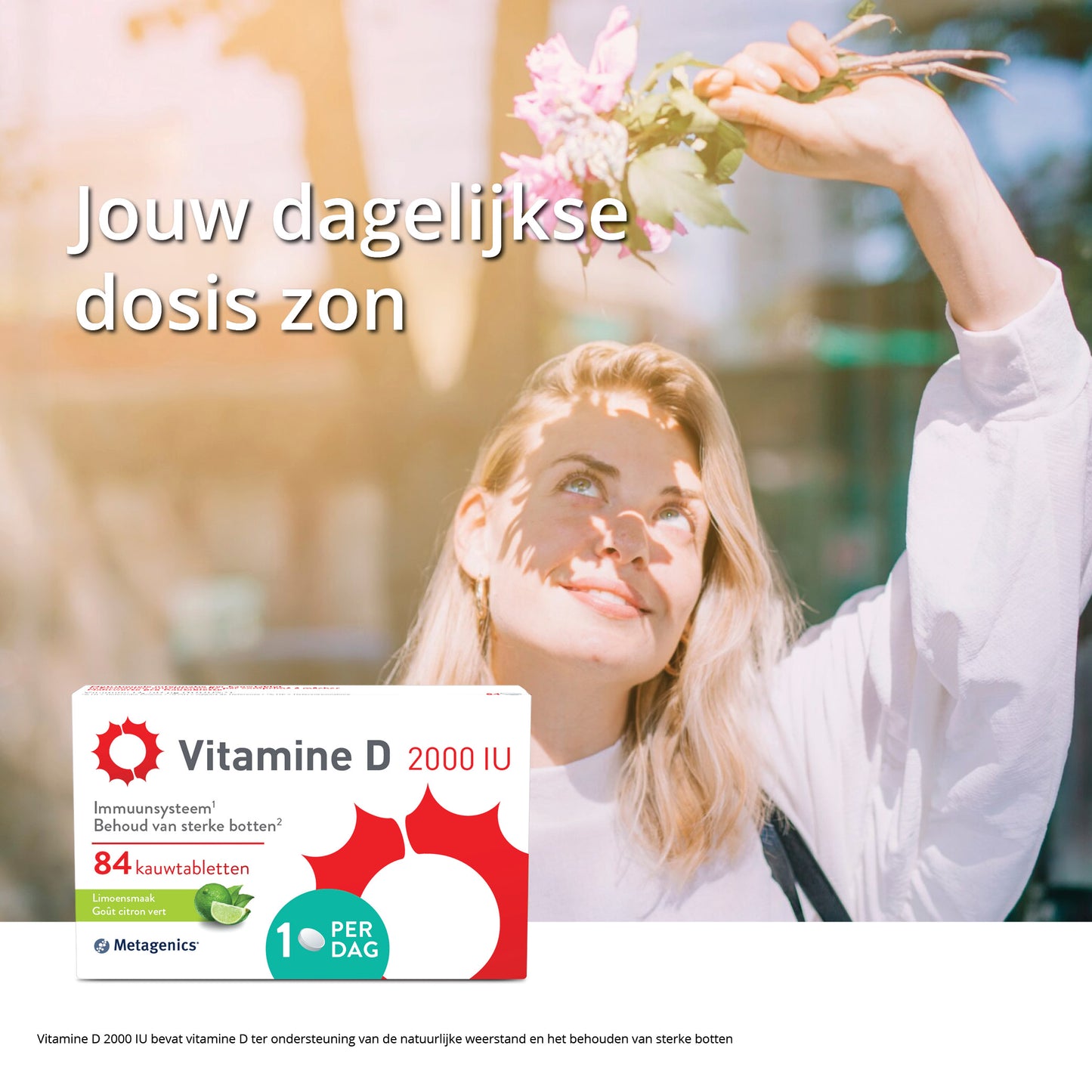 Vitamine D 2000 UI Comprimés à mâcher