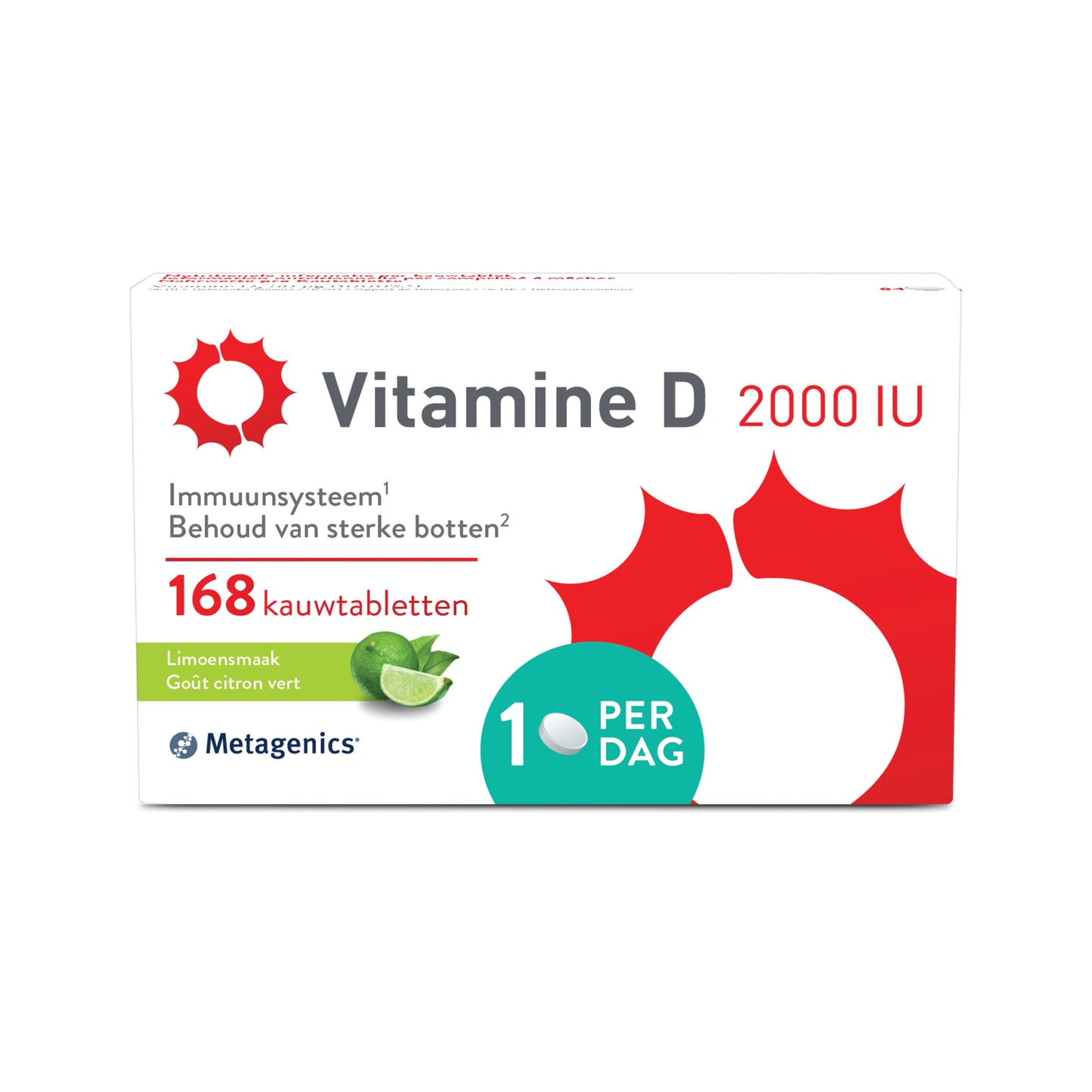 Vitamine D 2000 UI Comprimés à mâcher