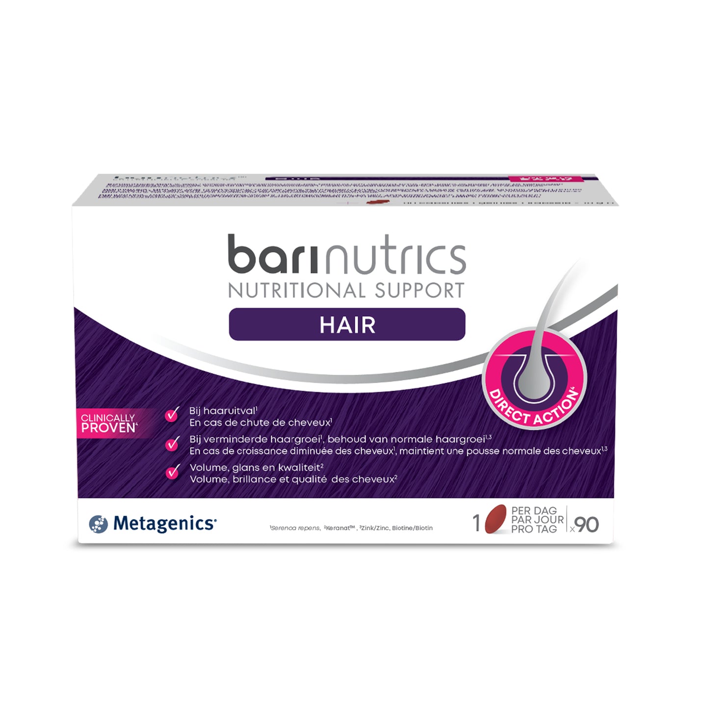 BariNutrics Hair 90 Gélules