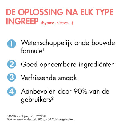 BariNutrics Citrate de calcium Vit. D & Vit. K2 90 Comprimés à mâcher