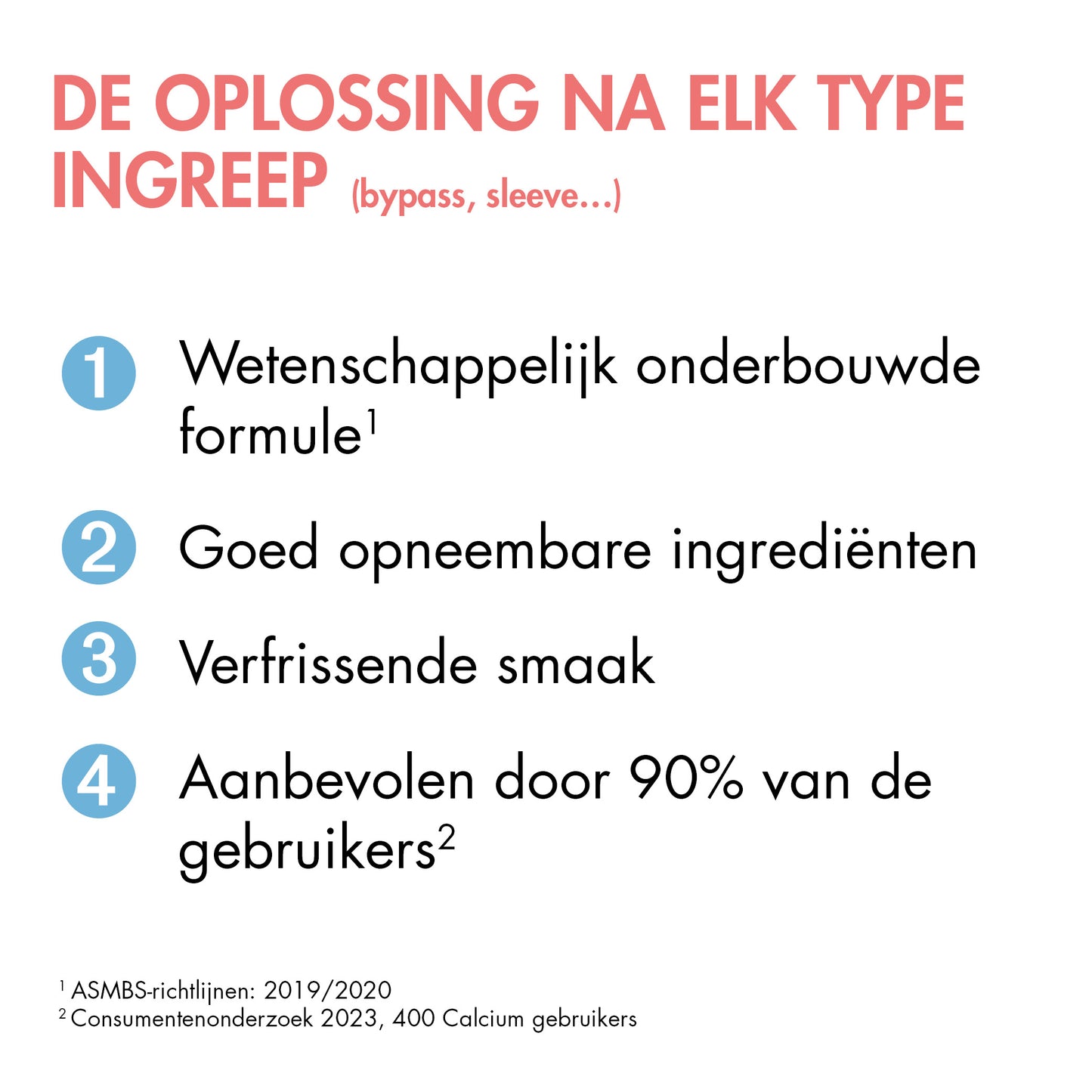 BariNutrics Citrate de Calcium 90 Comprimés à mâcher