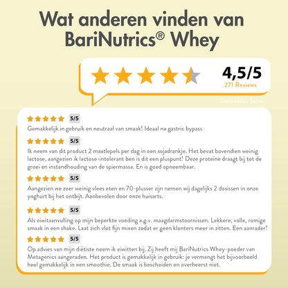 BariNutrics Whey 21 Portions