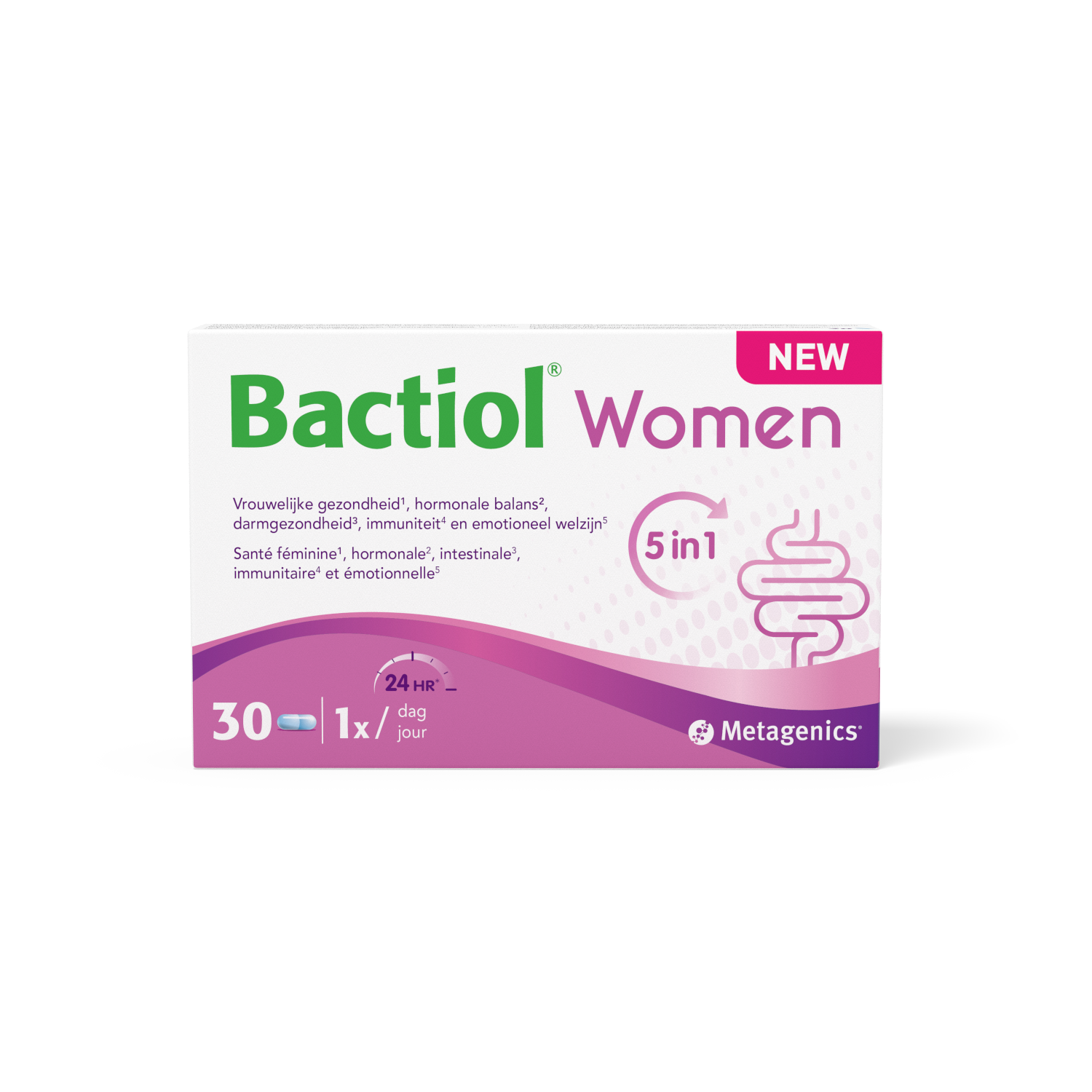 Packshot Bactiol Women 30 capsules