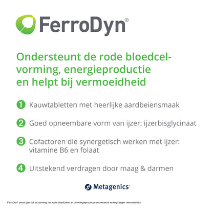 FerroDyn 84 Comprimés à mâcher