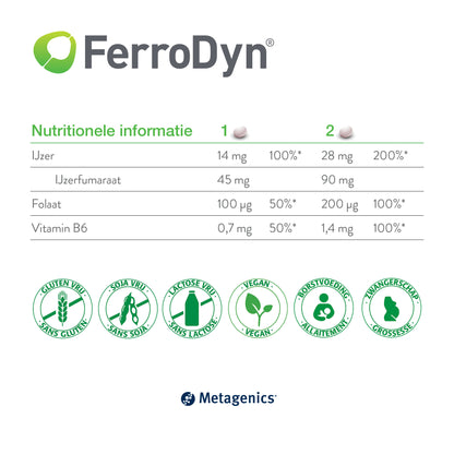 FerroDyn 84 Comprimés à mâcher