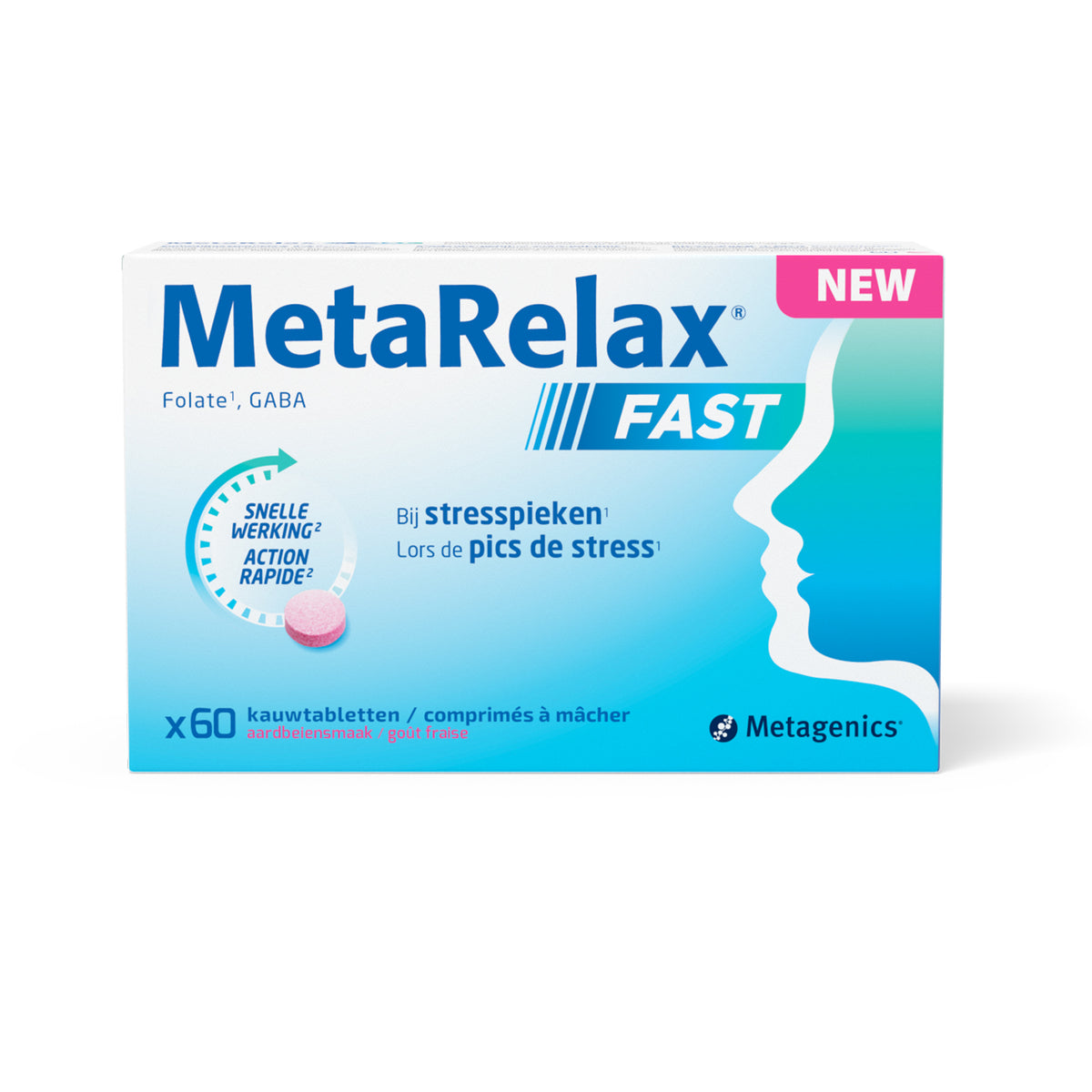 MetaRelax Fast Kauwtabletten