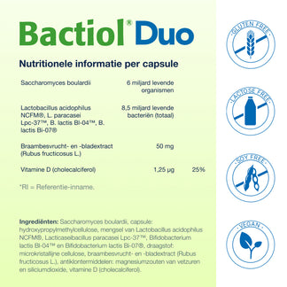Bactiol Duo Capsules - Metagenics Belgium