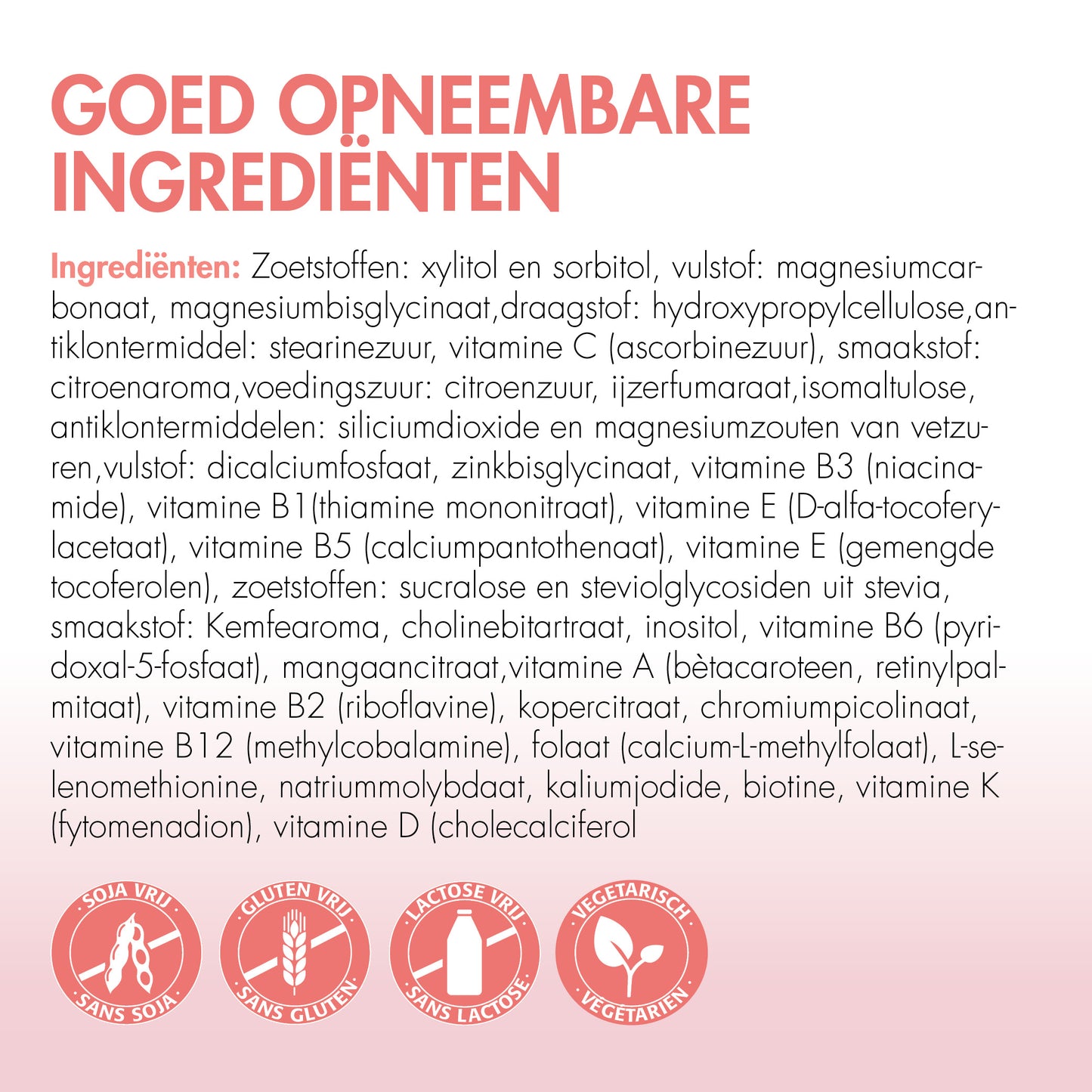 BariNutrics Multi 90 Comprimés à mâcher