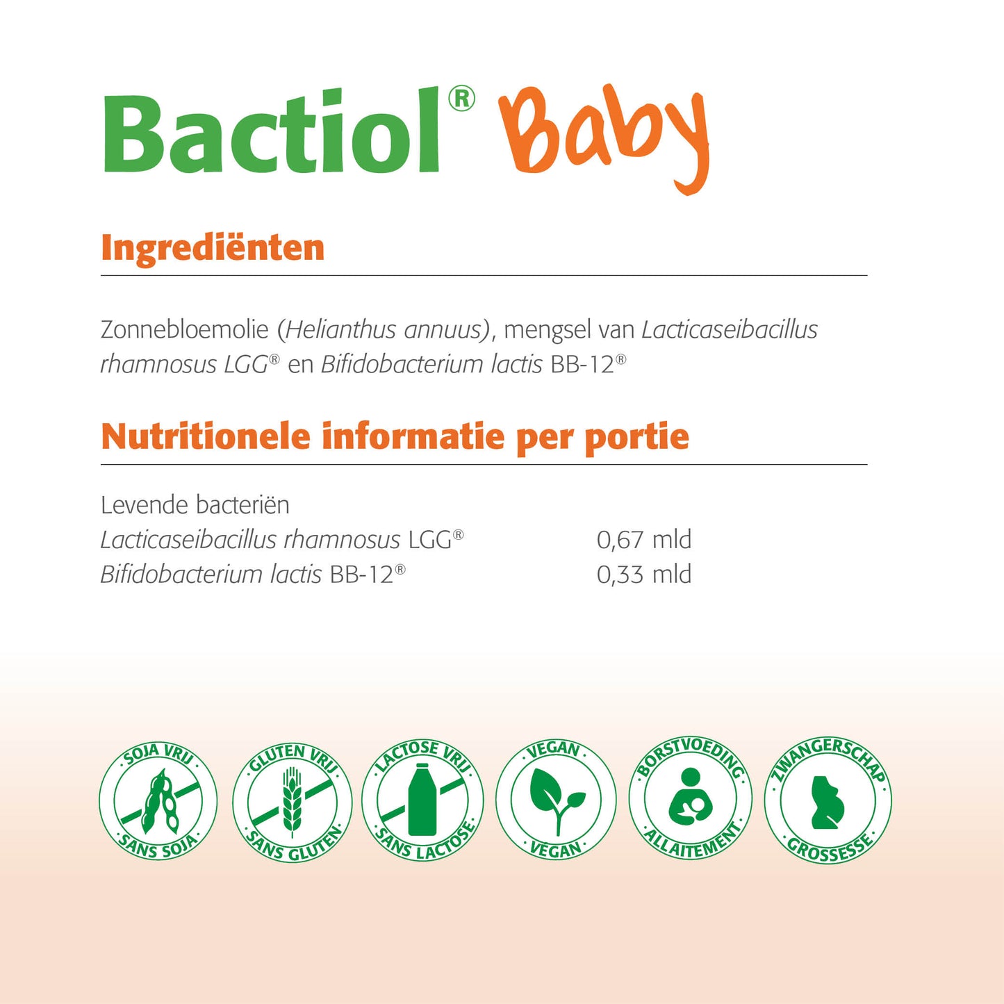 Bactiol Baby 21 Porties