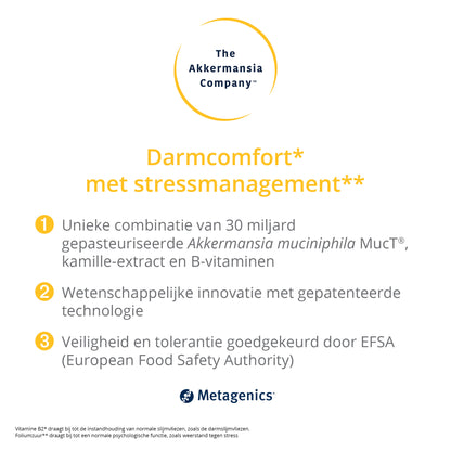 The Akkermansia Company Darmcomfort 30 Tabletten
