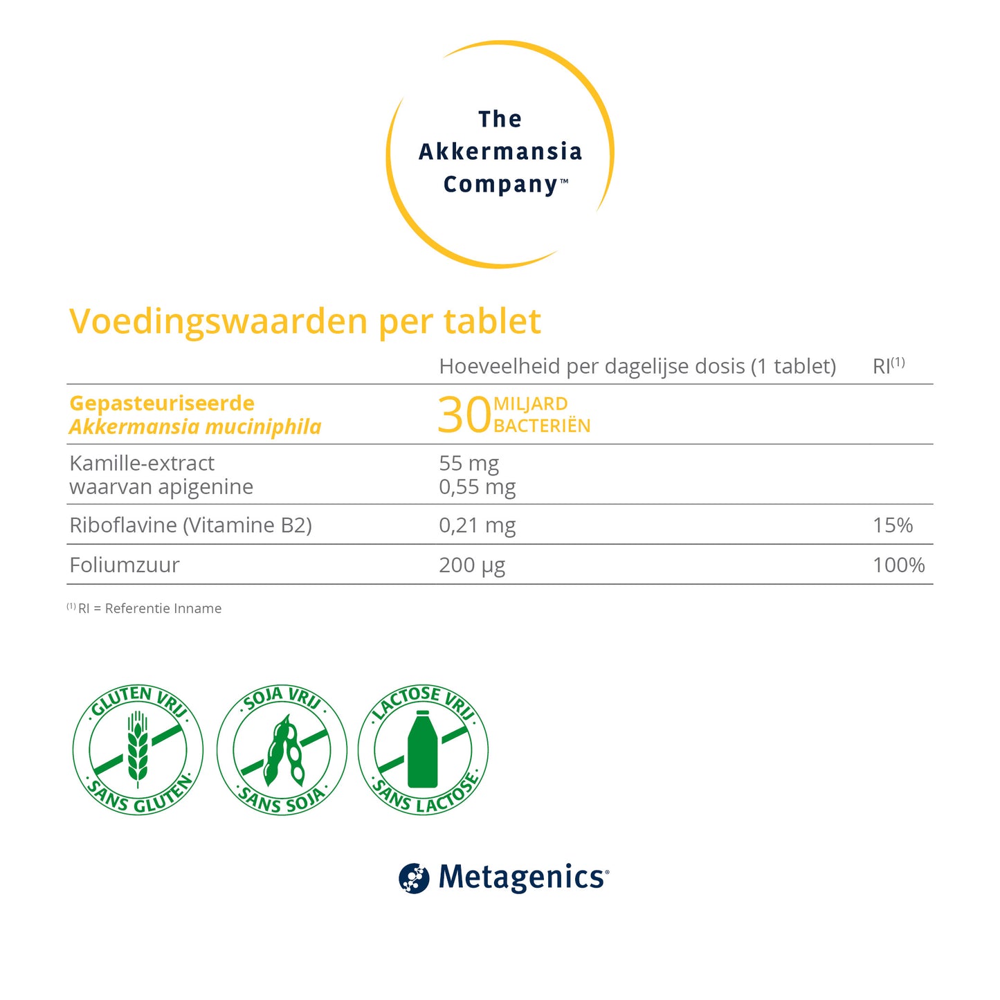 The Akkermansia Company Darmcomfort 30 Tabletten