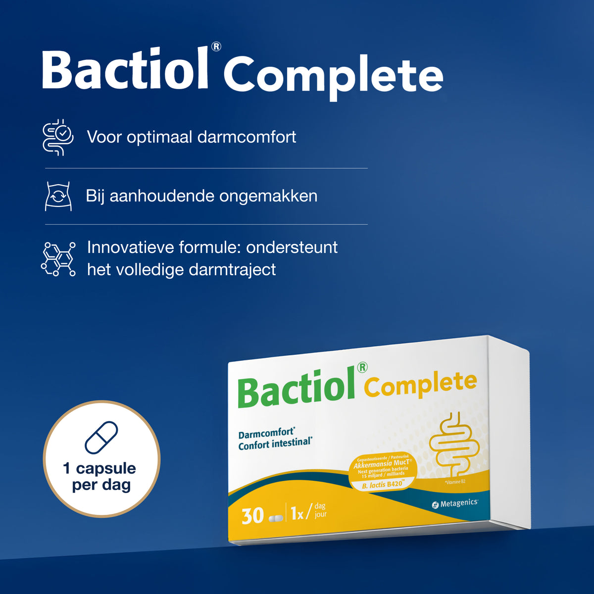Bactiol Complete - Metagenics – Metagenics Belgium