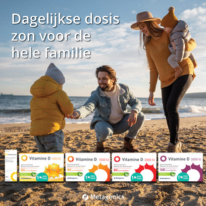 Vitamine D 400 UI  84 Comprimés à mâcher