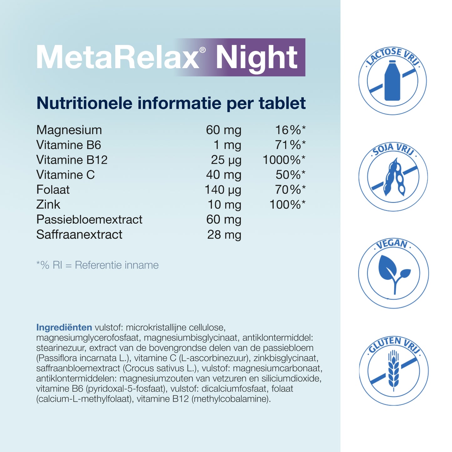 MetaRelax Night Comprimés