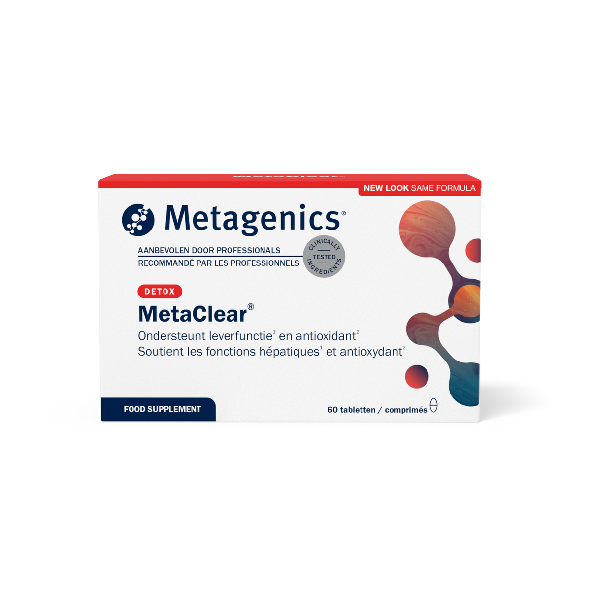 MetaClear 60 Comprimés