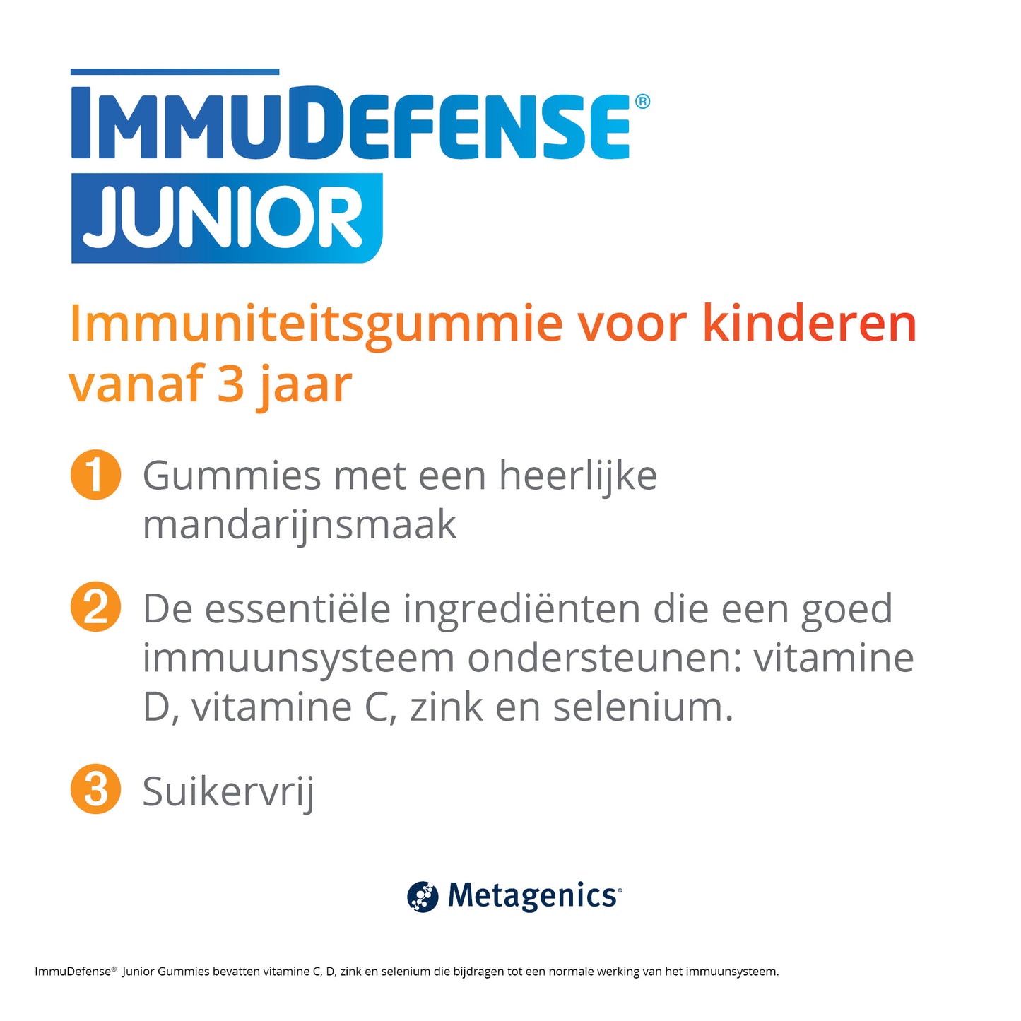 ImmuDefense Junior 60 Gummies