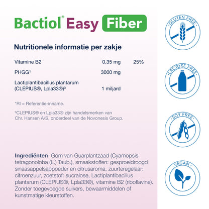 Bactiol Easy Fiber 28 Zakjes
