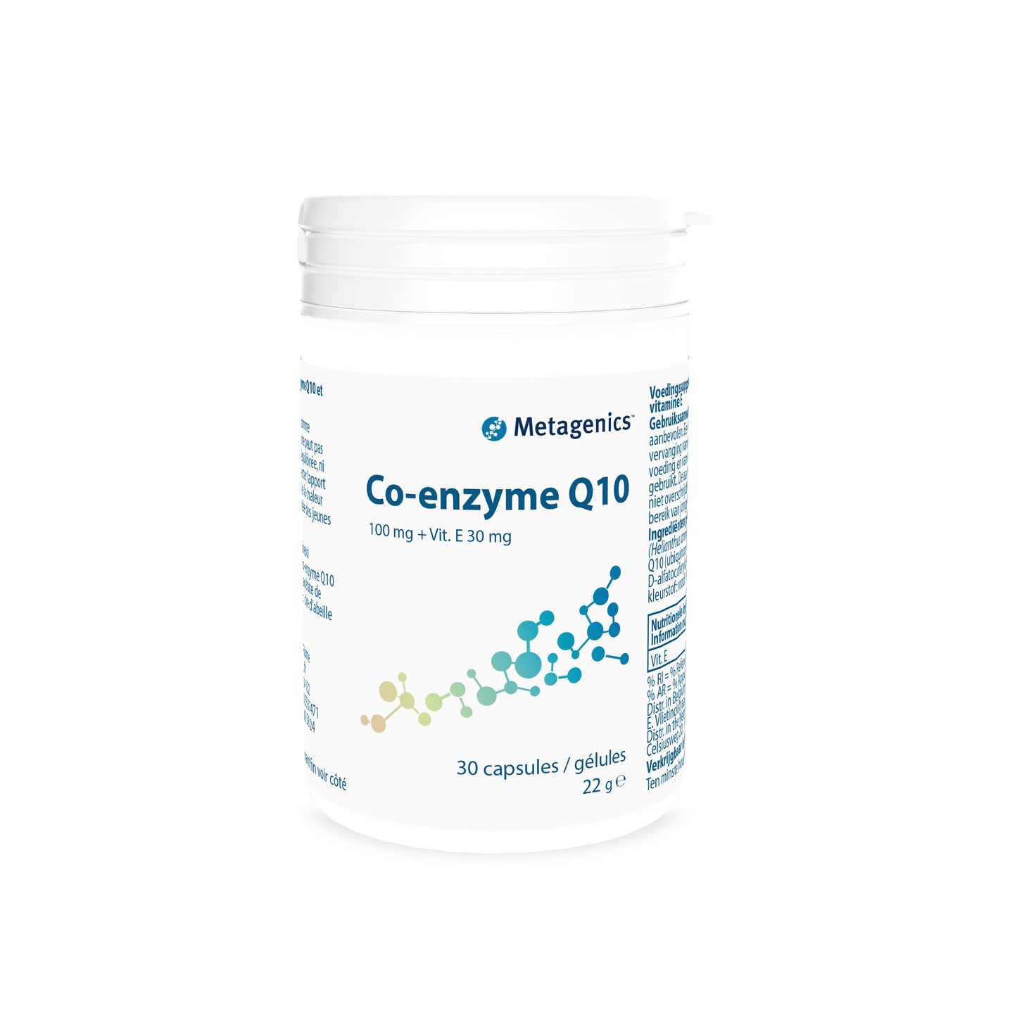 Co-Enzyme Q10 100 mg & Vit. E