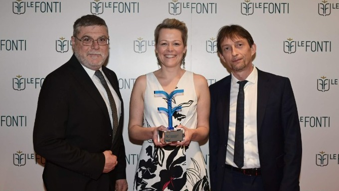 Italian Management team receives the Le Fonti Award 2022