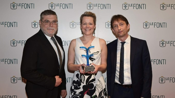 Italian Management team receives the Le Fonti Award 2022