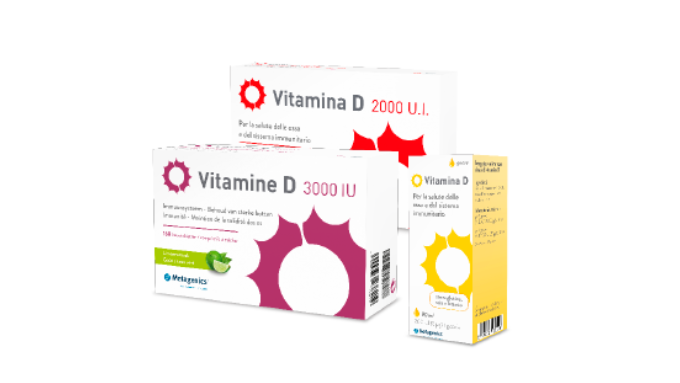 Vitamine D productassortiment Metagenics